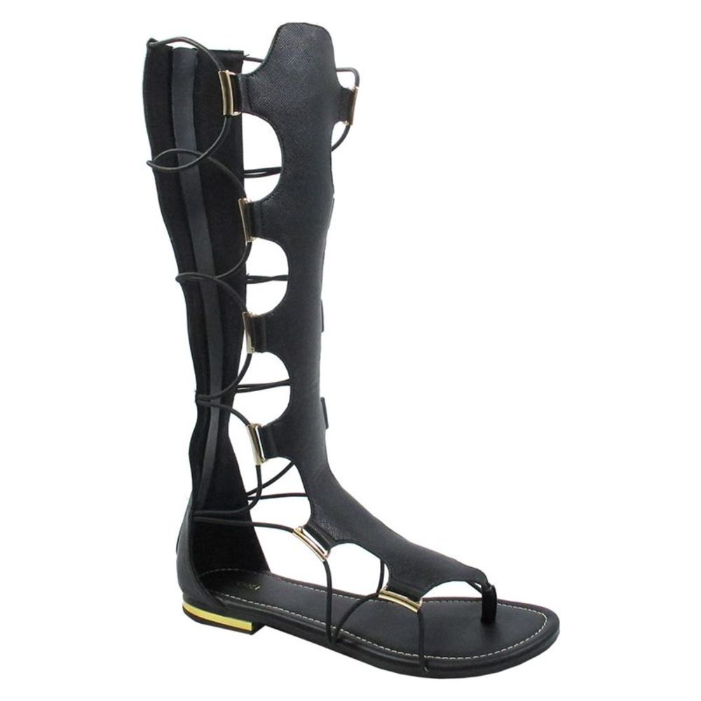 Yoki Anya-50 Black Womens sandals 6.5 NEW